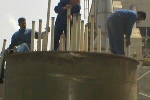 Ceramic Filters installation at Abu Qir Fertilizers